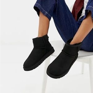 black mini UGG classic